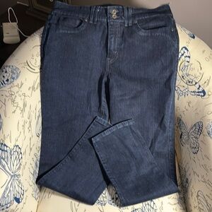 Levi’s Women's Dark Denim Mid Rise Skinny Blue Jeans SZ 12M
